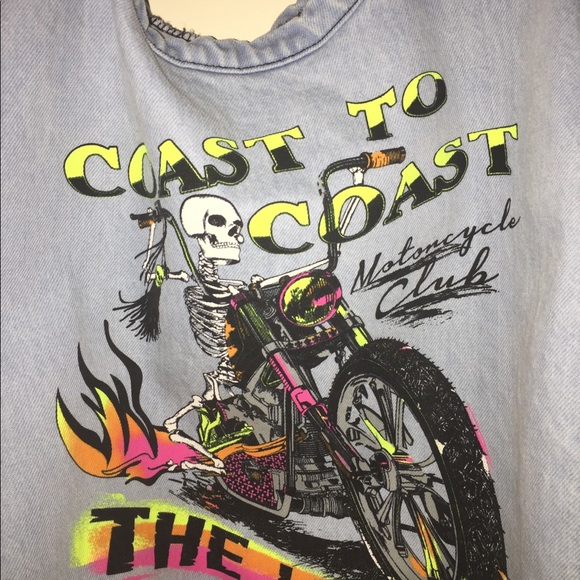 Lauren Moshi jean biker shoulder bag - Picture 2 of 7